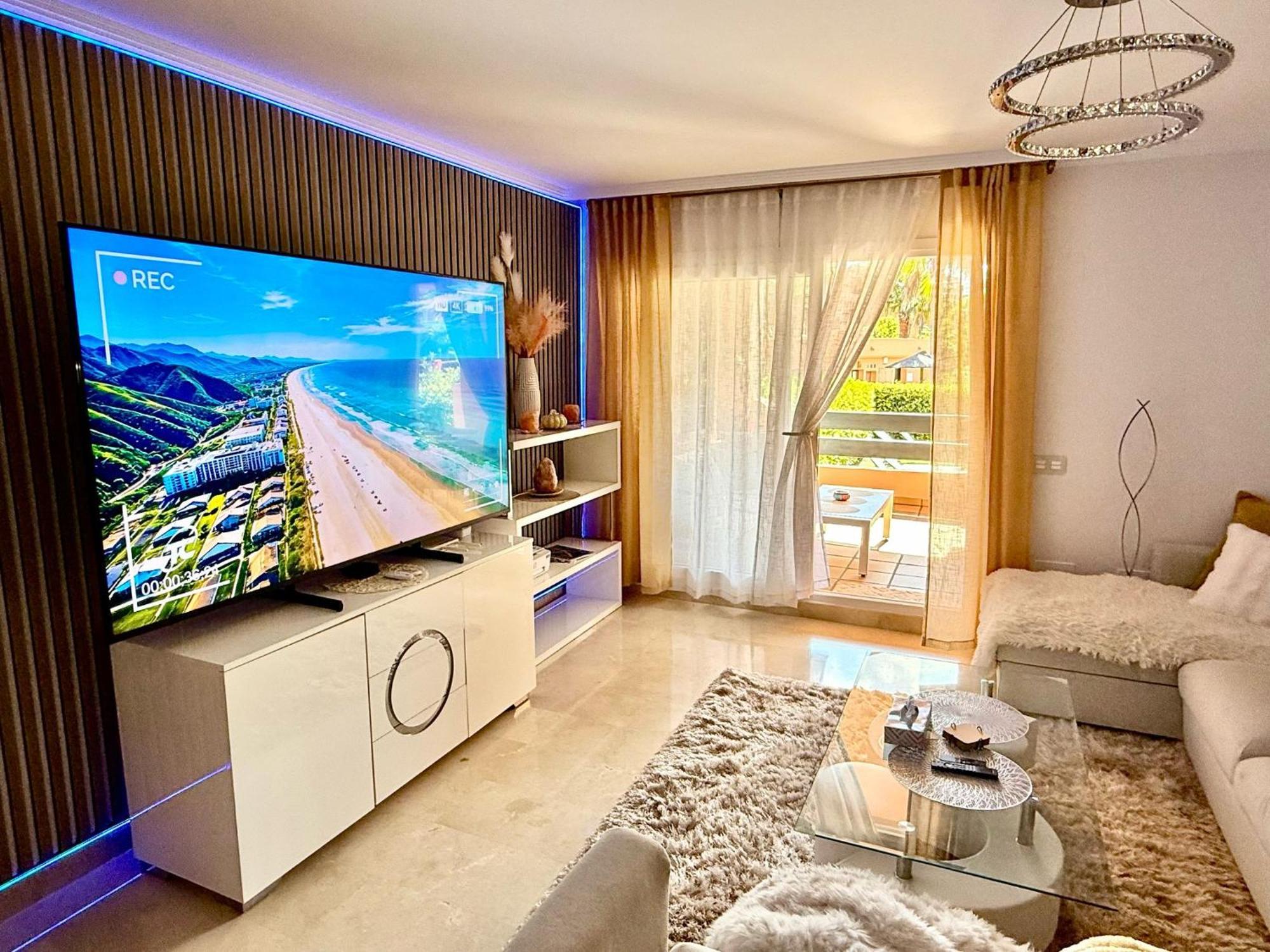 Casares Beach Golf Apartment With Private Garden Direct Pool Access Zewnętrze zdjęcie